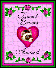 get a ferret lover award